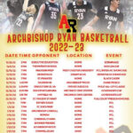 Archbishop Ryan High School Boys Varsity Basketball Winter 2022 2023