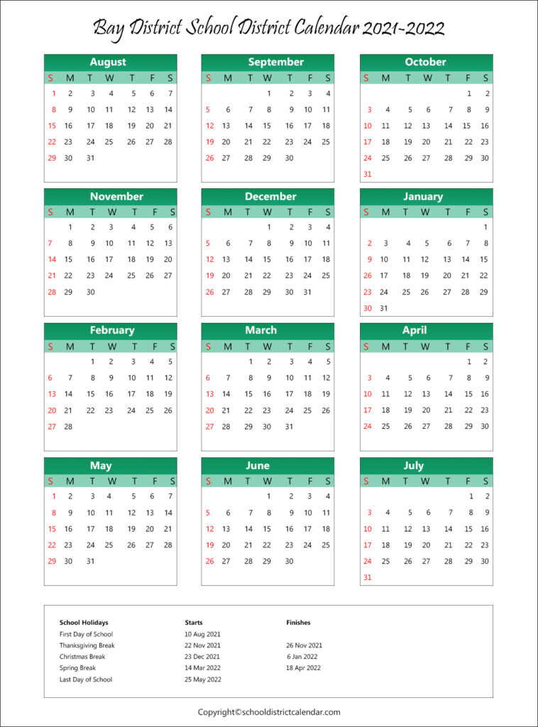 Bay County Fl School Calendar Concerts Calendar 2022