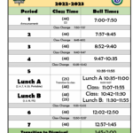 Bell Schedule 22 23 Haines City Senior High