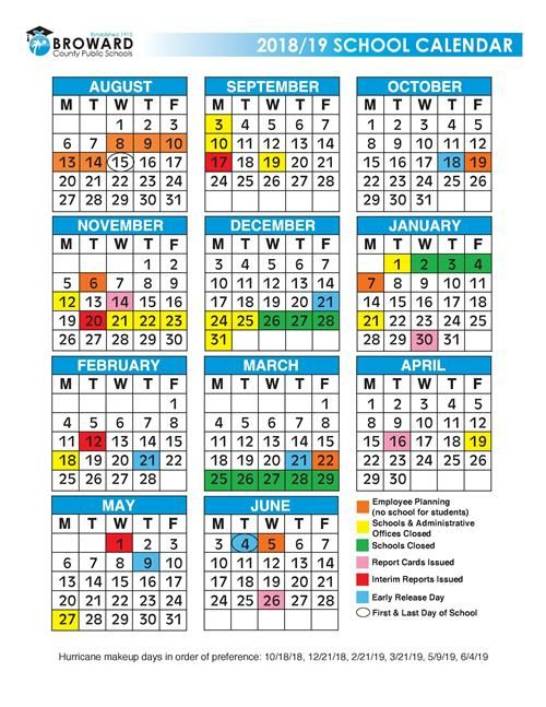 Broward County Calendar 2022 23 Customize And Print