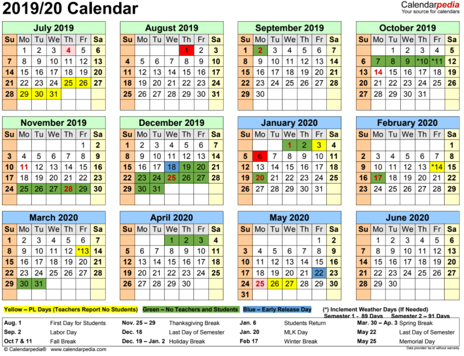 Broward County Public Schools Calendar 2022