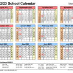 Broward County School Calendar 2022 23 Calendar Printables Free Blank