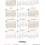 Brunswick County Schools Calendar 2023 24 With Holidays