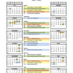 Calendar Bell Schedule Overview
