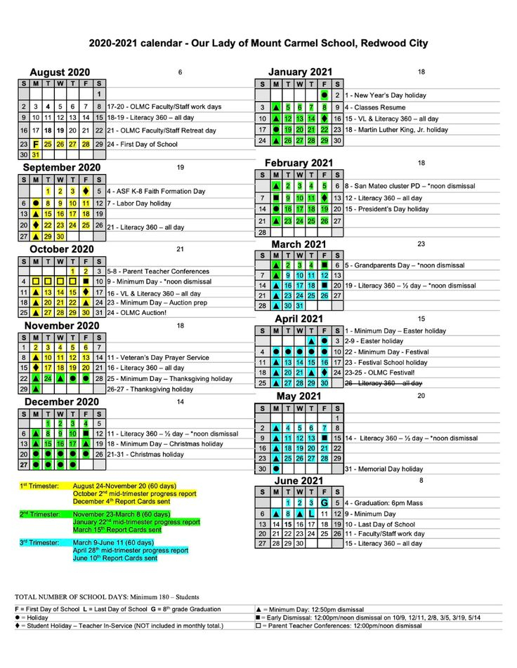 Carmel Elementary School Calendar 2022 Schoolcalendars