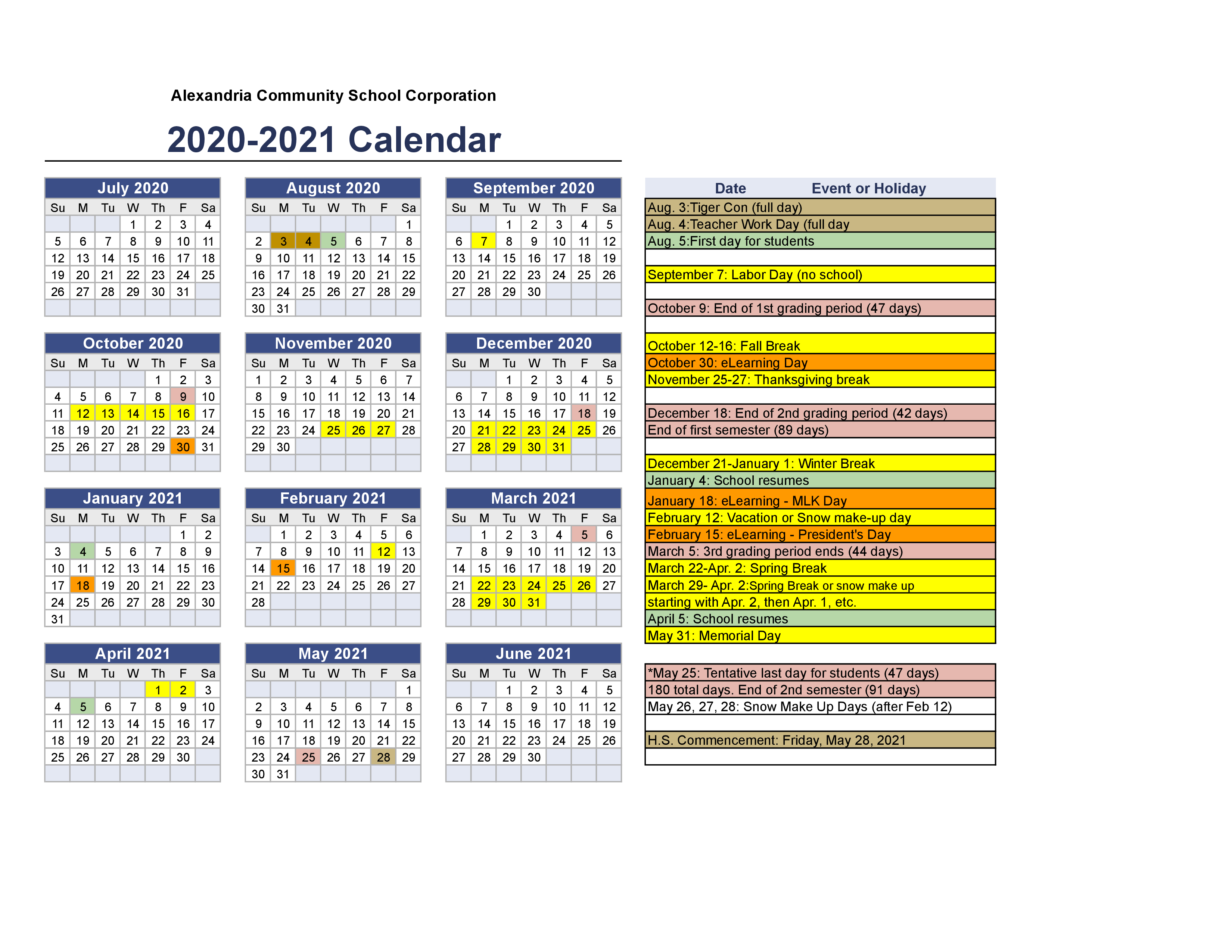 Carmel Elementary School Calendar 2022 Schoolcalendars