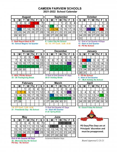 Cfsd Calendar Customize And Print