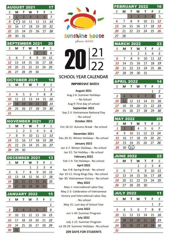 Chccs 2022 23 Calendar