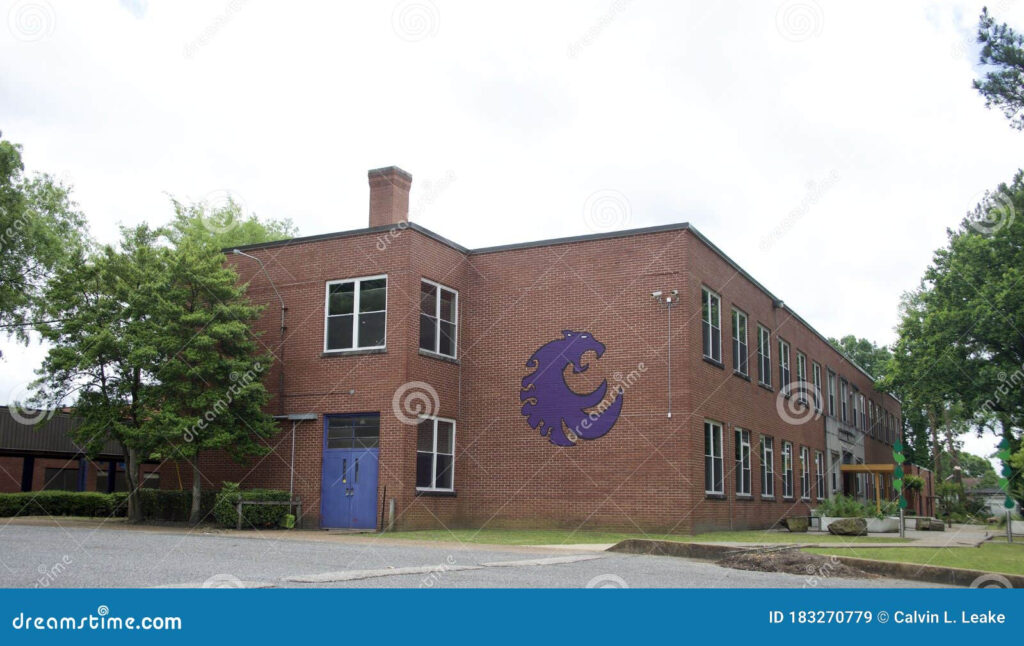 Coleman Elementary School Building Memphis TN Editorial Stock Image 