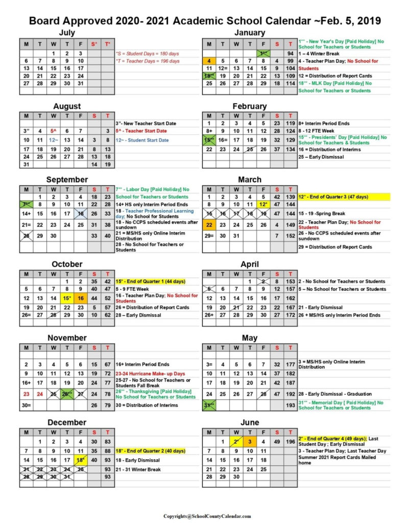 Collier County School Calendar 2021 2022 Important Update