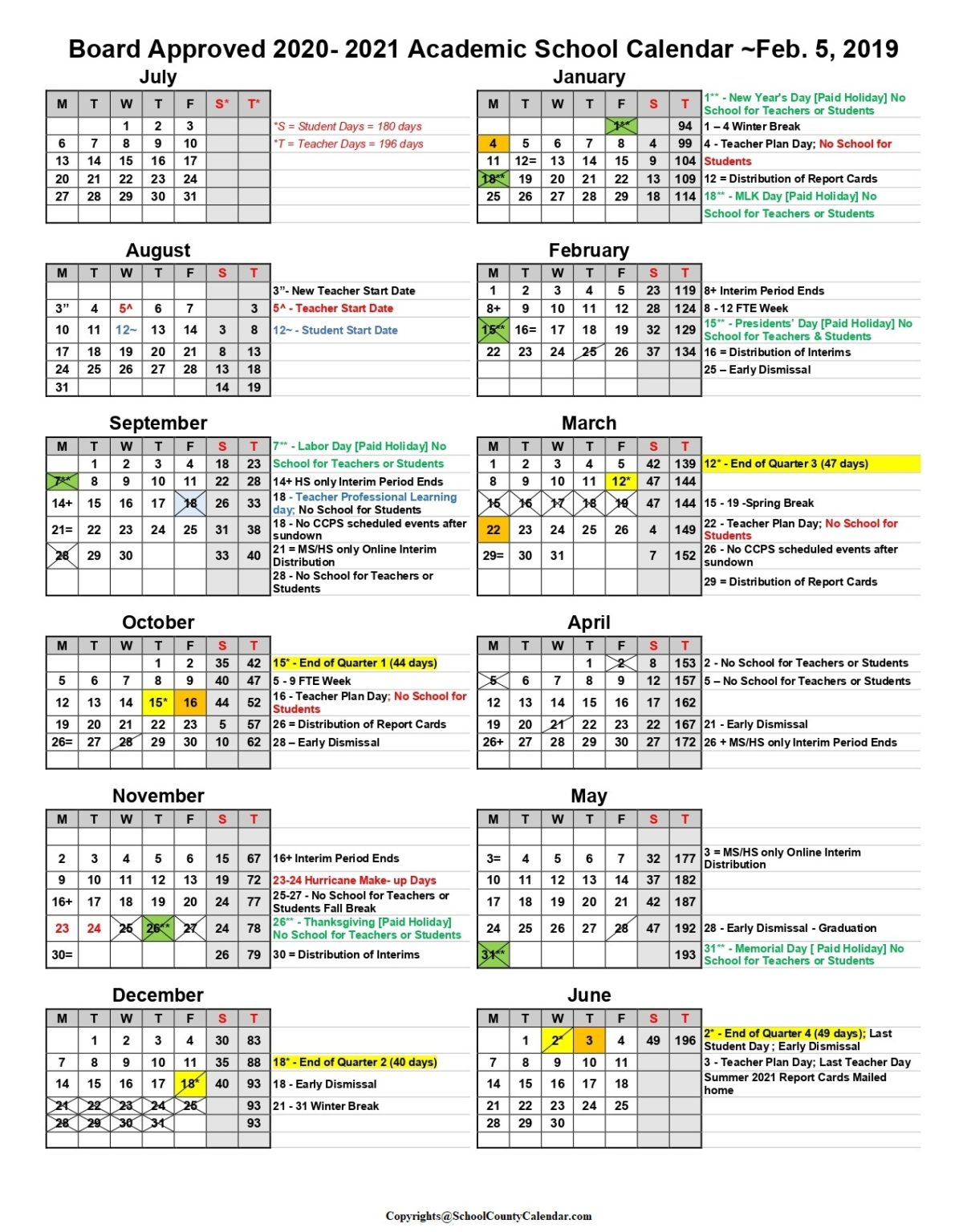 Collier County School Calendar 2021 2022 Important Update