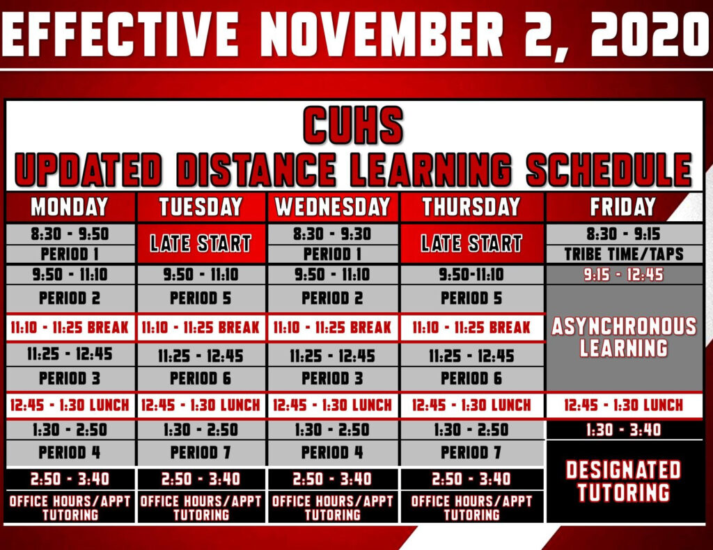 CUHS Bell Schedule Bell Schedule Chowchilla Union High School District