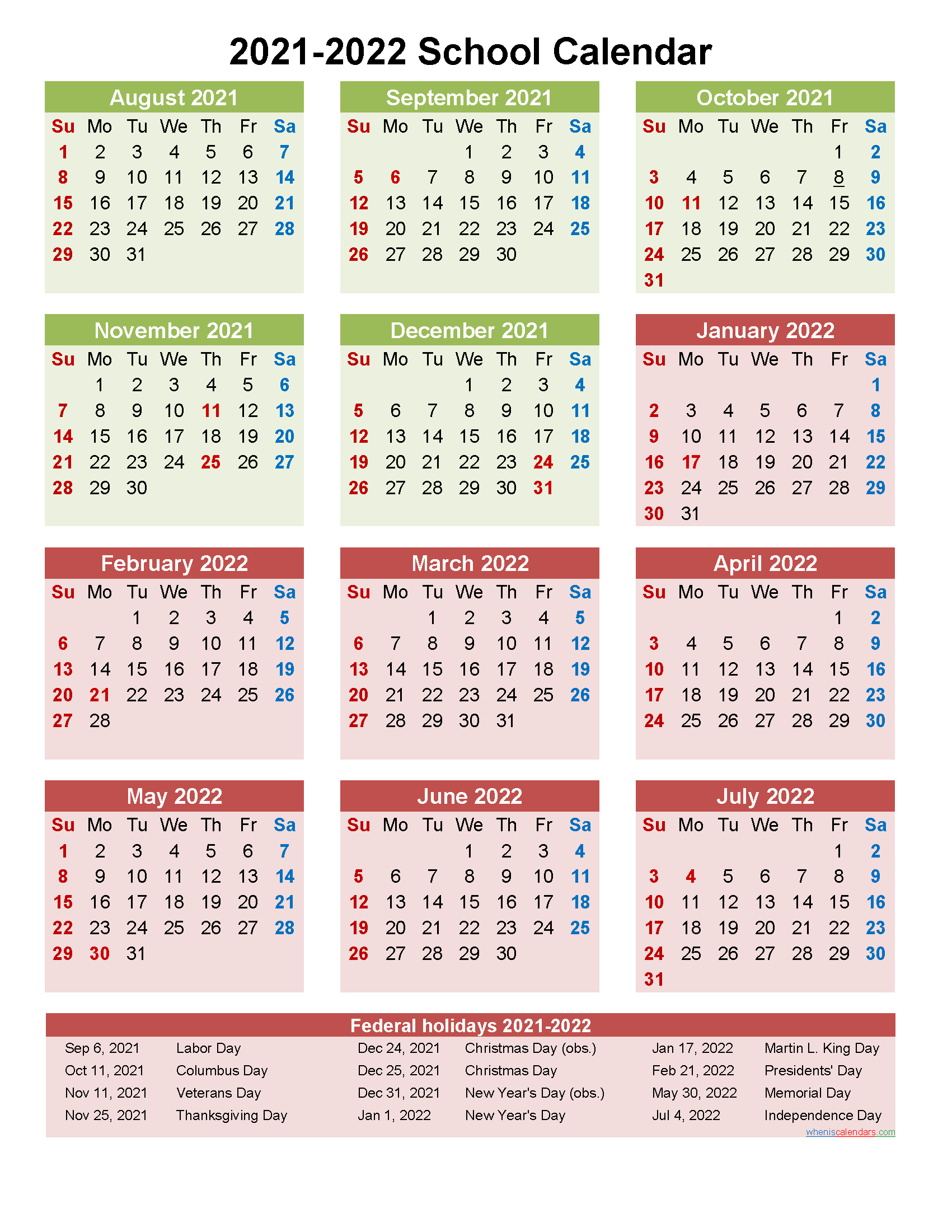 Cullman County School Calendar 2023 Schoolcalendars