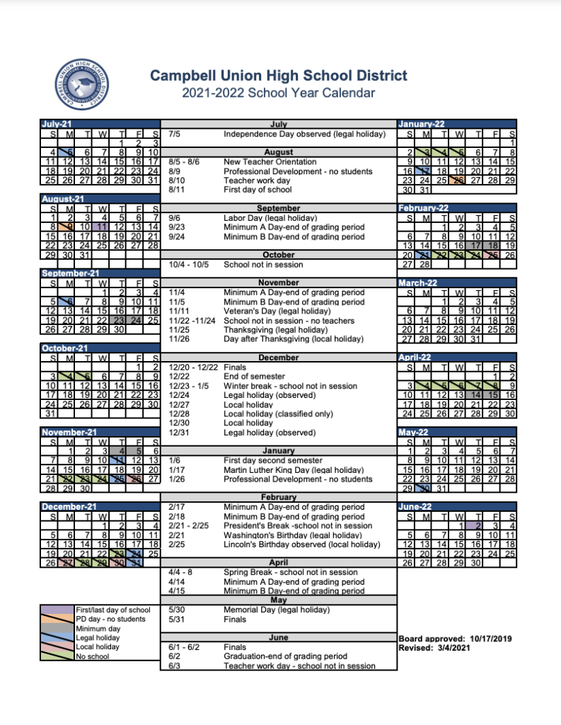 Cusd 2022 2023 Calendar April Calendar 2022