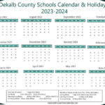 Dekalb County Schools Calendar Holidays 2023 2024