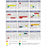 District 5 School Calendar 2020 Working Calendar