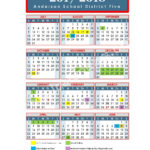 District 5 School Calendar Working Calendar