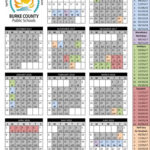 District Calendar Carter County Schools Pertaining To Burke County