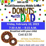 Donuts With Dad McColl Elementary Middle School