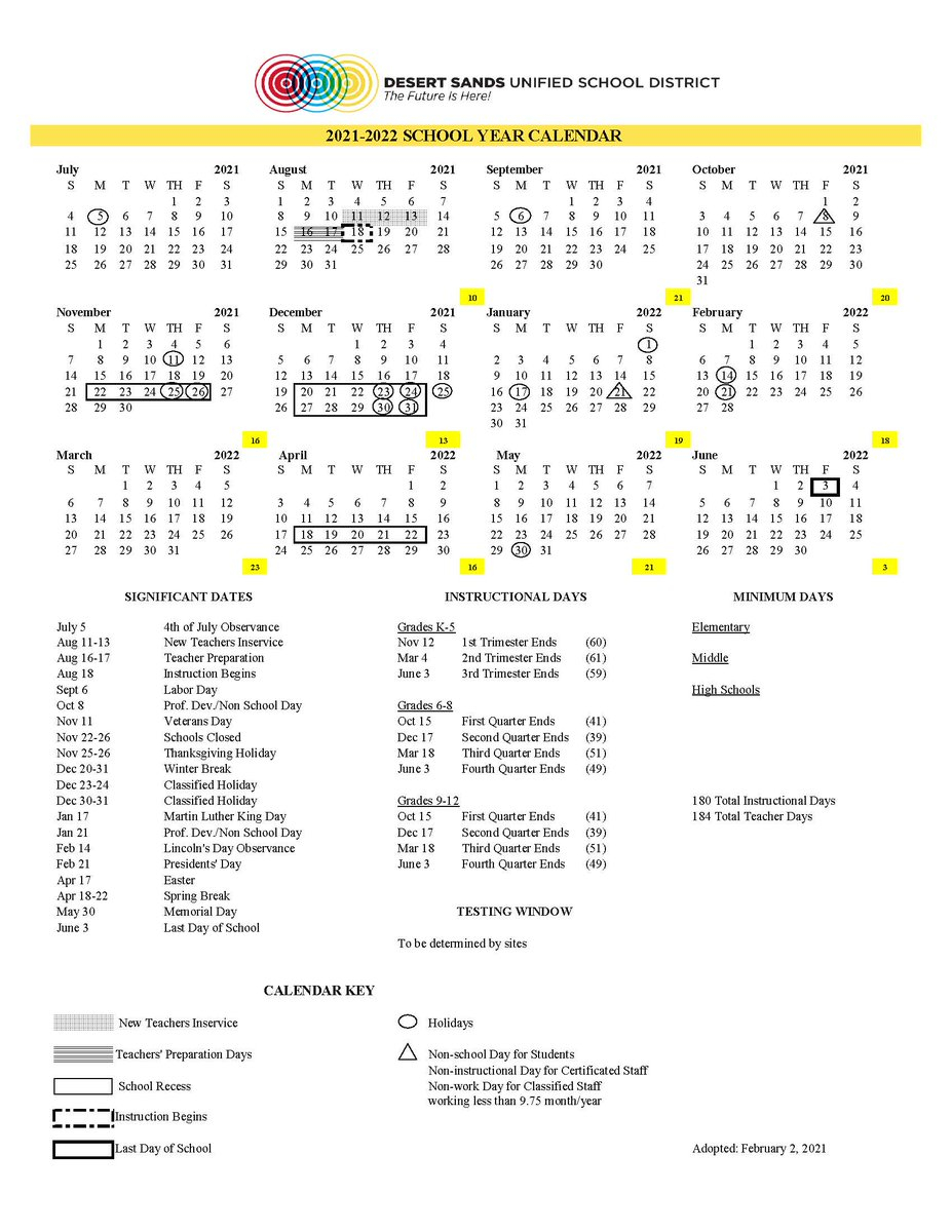 Dusd Calendar 2022 23 Calendar Printable 2022