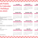 Everett Public Schools Calendar With Holidays 2022 2023