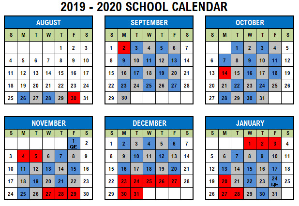 Fairfax 2020 County Public School Calendar PDF County School Calendar