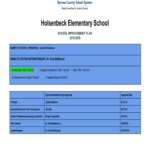 Fillable Online Holsenbeck Elementary School Fax Email Print PdfFiller