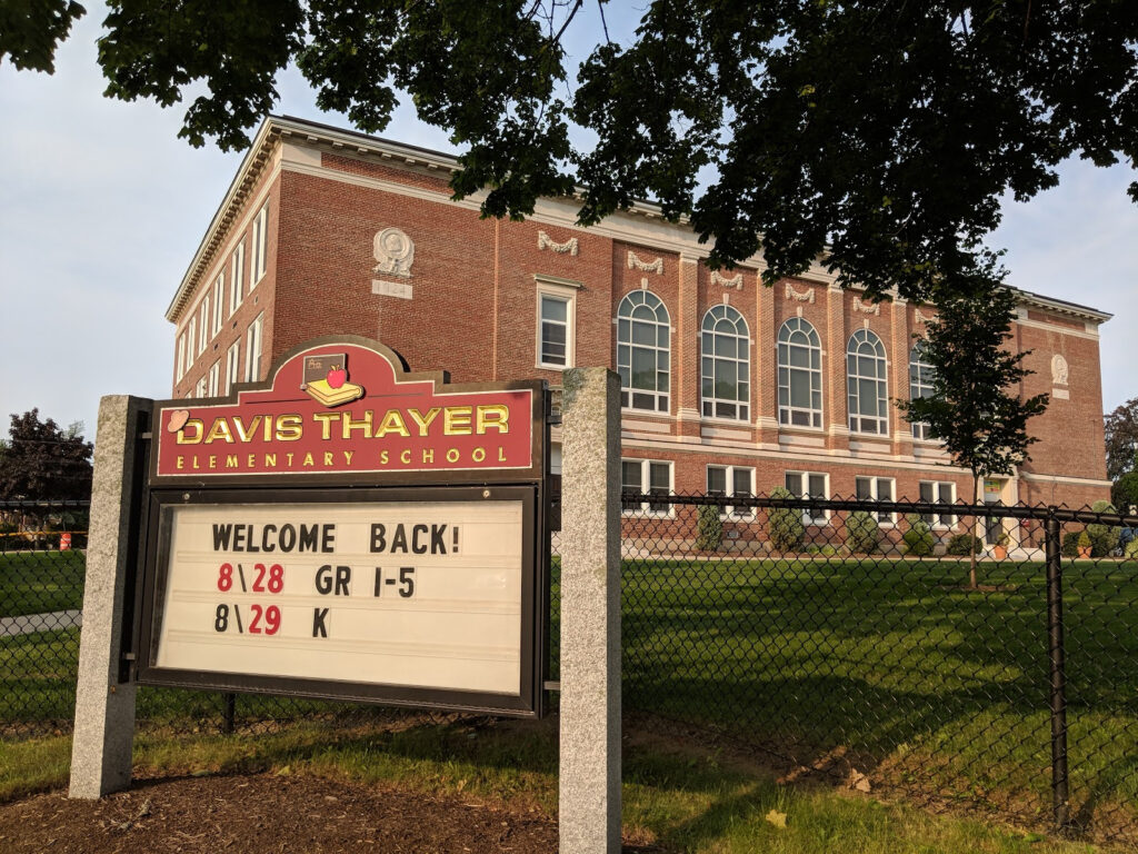 Franklin Matters In The News Flag Displays In Milford School 