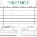 Free Printable Weekly Calendar Palm Springs MidMod