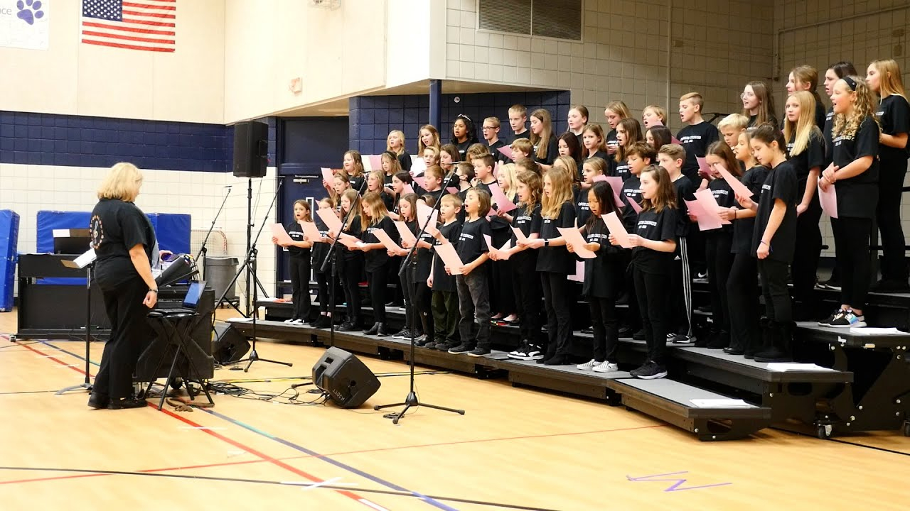 Geggie Elementary Chorus Students Sing Tribute Song To Teacher Battling