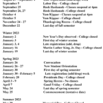 Georgetown 2022 2023 Academic Calendar Catholic Liturgical Calendar 2022