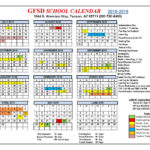 Griffin Foundation School Calendar 2018 2019