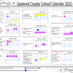 Gwinnett County School Calendar With Holidays 2022 2023 GCPS