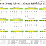 Gwinnett County Schools Calendar Holidays 2023 2024