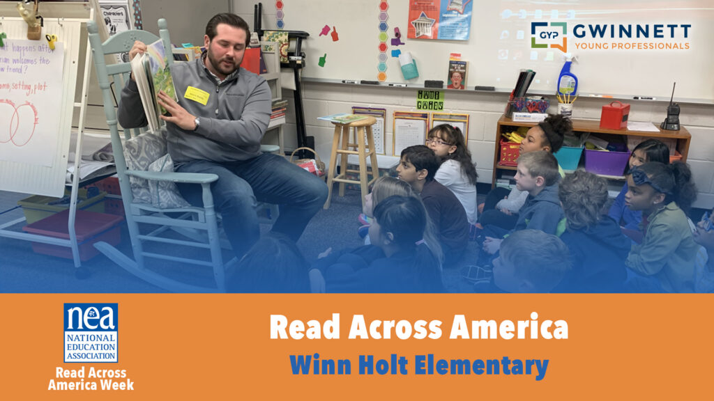 GYP Read Across America Winn Holt Elementary Gwinnett Young 
