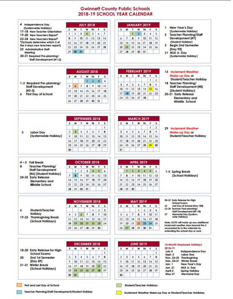 Habersham County Schools Calendar District Calendar 2022