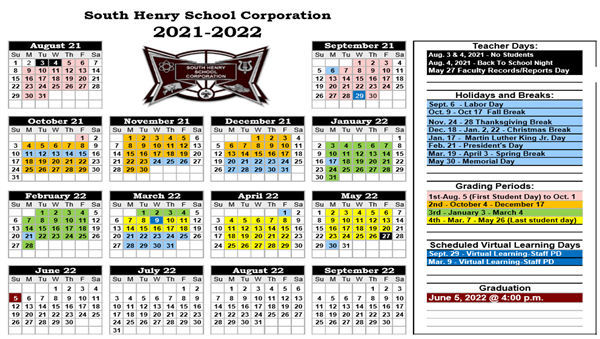 Henry County School Calendar 2022 16 2023 Schoolcalendars