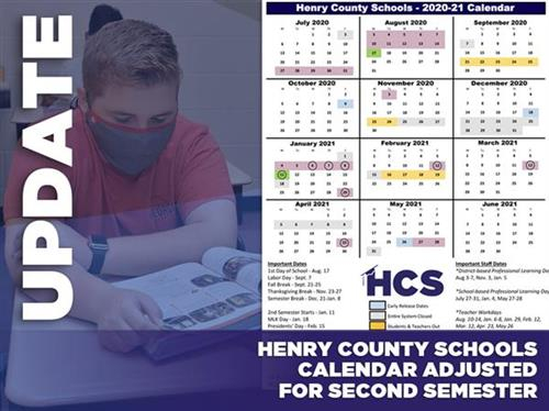 Henry County Schools Calendar 2022 23 January Calendar 2022
