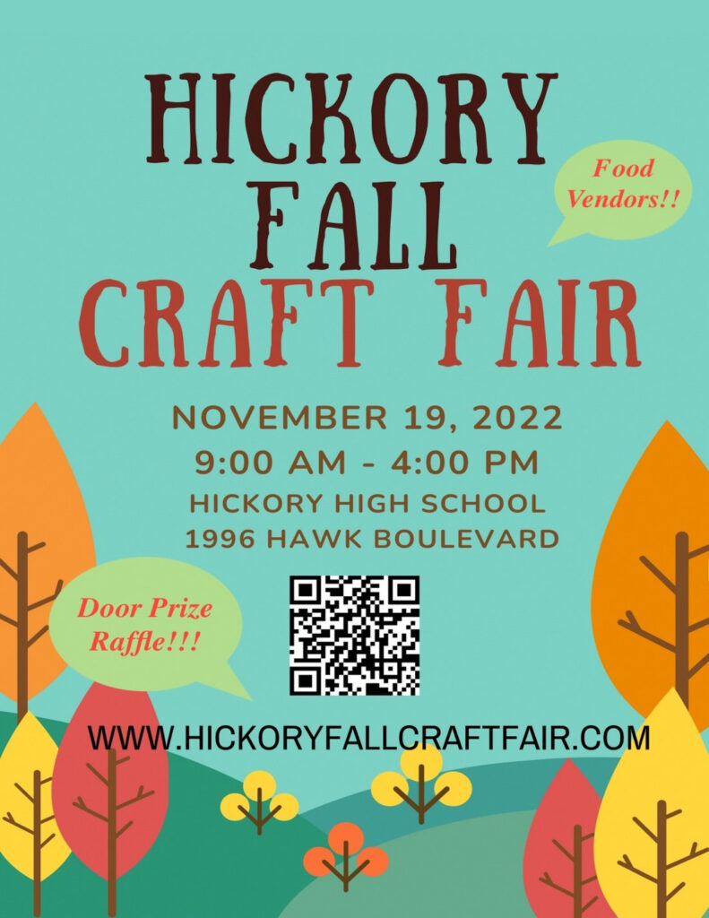 Hickory High School Annual HBPA Fall Craft Fair Tickets Hickory High 