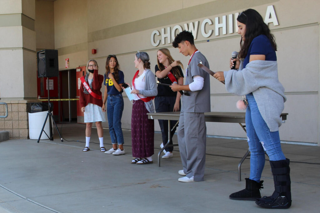 HOCO Candidates Eat Baby Food Monday September 20 2021 CUHS Videos 