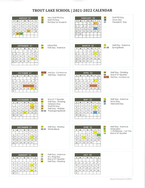 Hood River School District Calendar 2023 - Schoolcalendars.net