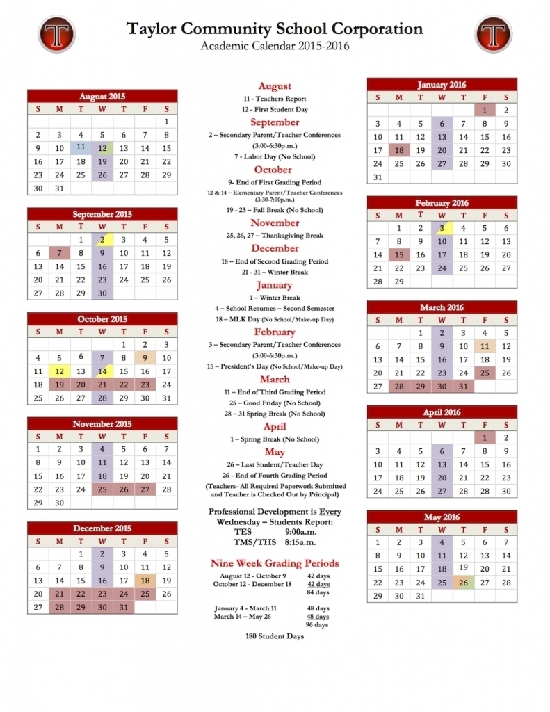 Howard County Public School Calendar Qualads