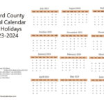 Howard County School Calendar With Holidays 2023 2024