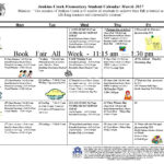 Jenkins Creek Elementary School Calendars Kent WA