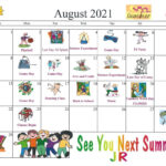 Junior Summer Camp Calendar My First Years Preschool