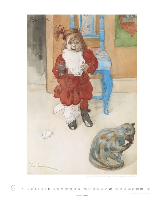 Kalender Carl Larsson Edition 2024 Online Kaufen