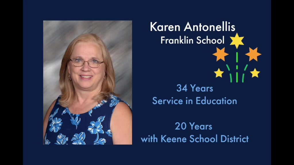 Keene School District 2020 Retirees New Hampshire School 