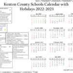 Kenton County Schools Holiday Calendar US School Calendar