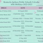 Kentucky Jackson Public Schools Calendar 2023 US School Calendar