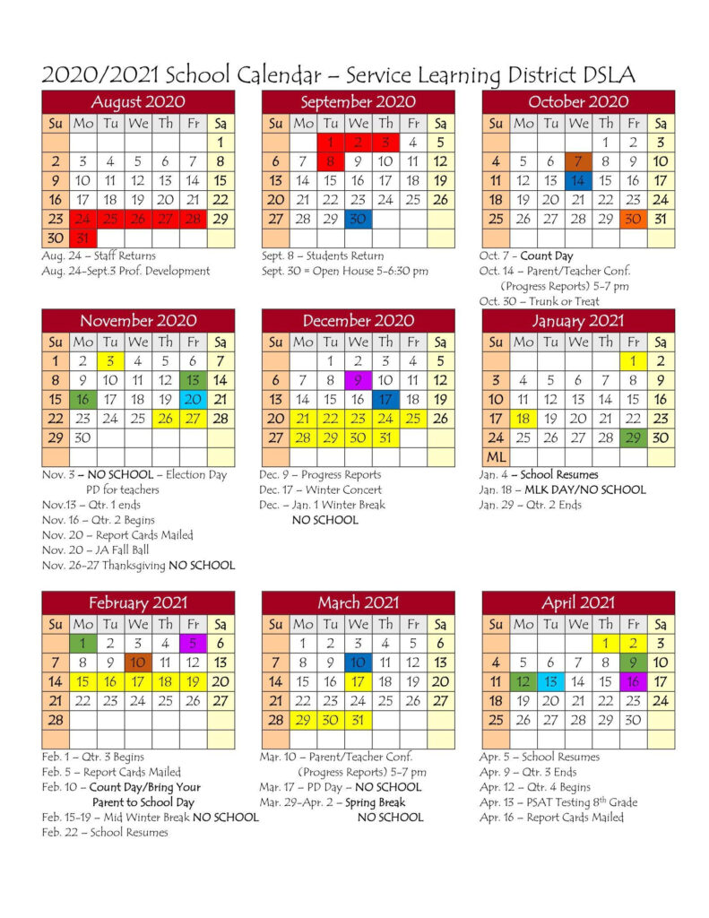 Lansing Public Schools Calendar 2022 Schoolcalendars